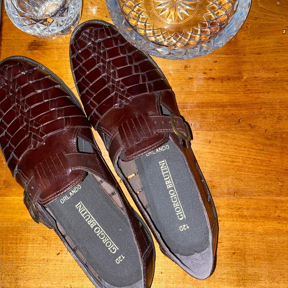 Last Chance until they go! Genuine Leather Men’s Dress Sandals